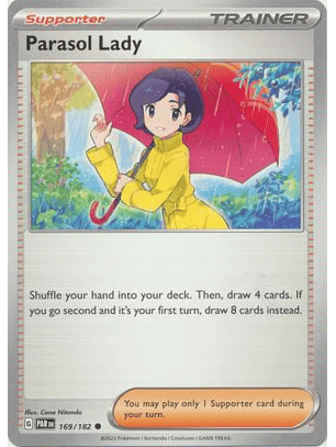 Parasol Lady - 169/182 - Common - PAR