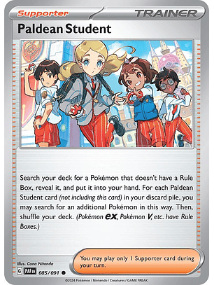 Paldean Student - 085/091 - Common - PAF