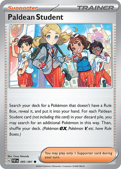 Paldean Student - 085/091 - Common - PAF