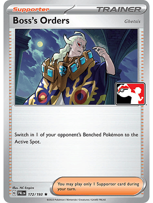 Boss's Orders - 172/193 - Holo Rare - PAL