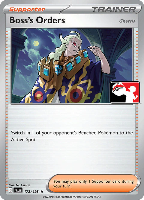 Boss's Orders - 172/193 - Holo Rare - PAL