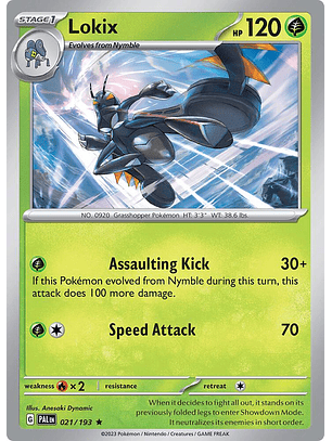 Lokix - 021/193 - Holo Rare - PAL