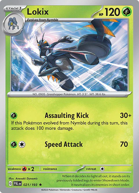 Lokix - 021/193 - Holo Rare - PAL