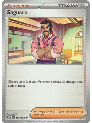 Saguaro - 187/193 - Uncommon - PAL