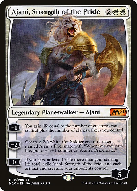 Ajani, Strength of the Pride - M20 - M