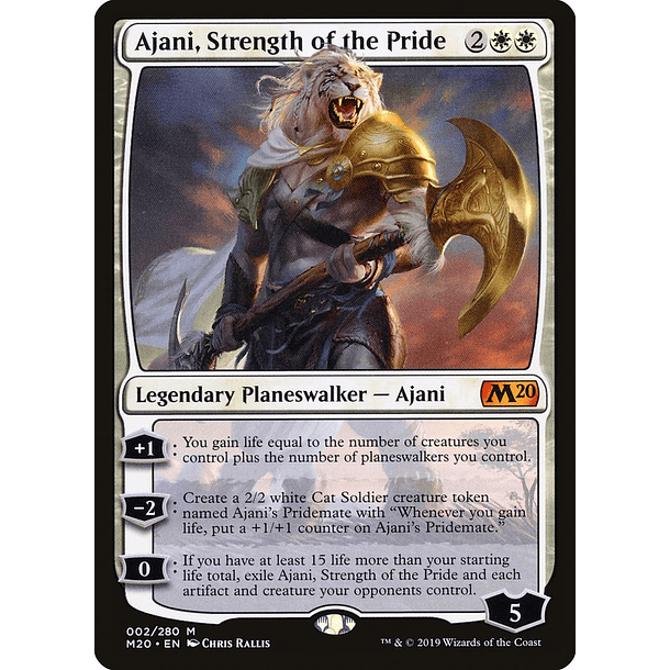 Ajani, Strength of the Pride - M20 - M
