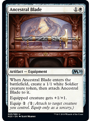 Ancestral Blade - M20 - U
