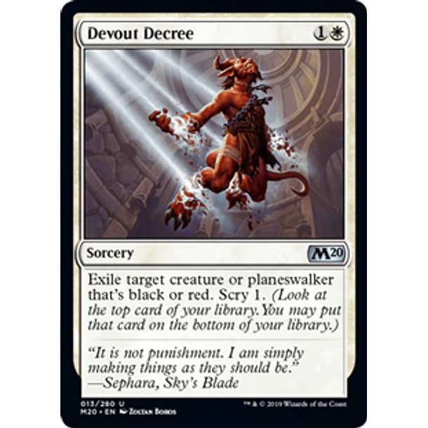 Devout Decree - M20 - U