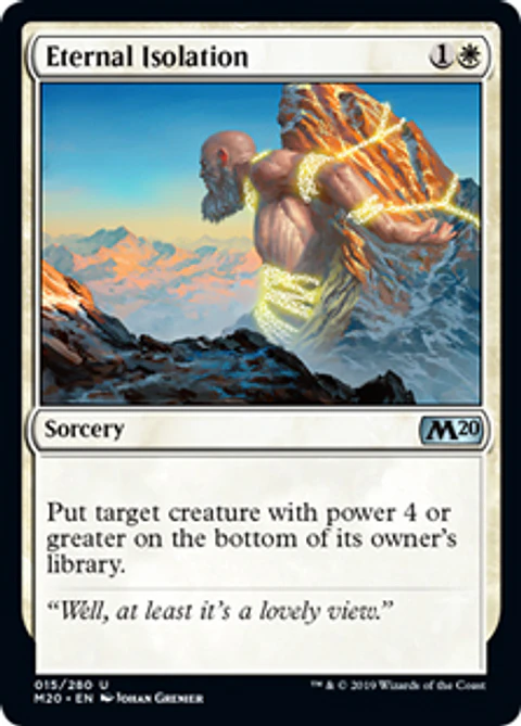 Eternal Isolation - M20 - U
