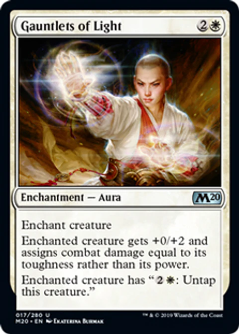 Gauntlets of Light - M20 - U 