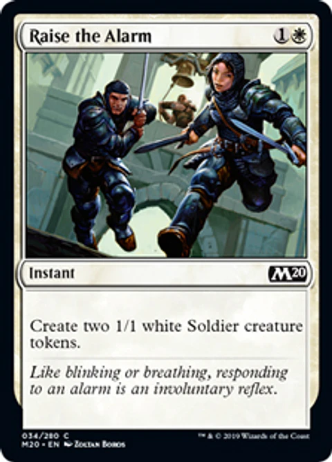 Raise the Alarm - M20 - C
