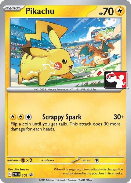 Pikachu - 101 - SV: Scarlet & Violet Promo Cards (SVP) 1