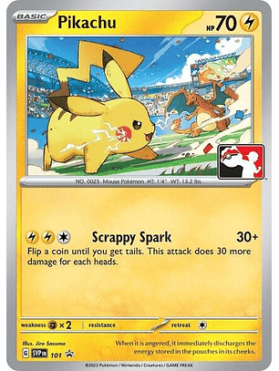 Pikachu - 101 - SV: Scarlet & Violet Promo Cards (SVP)