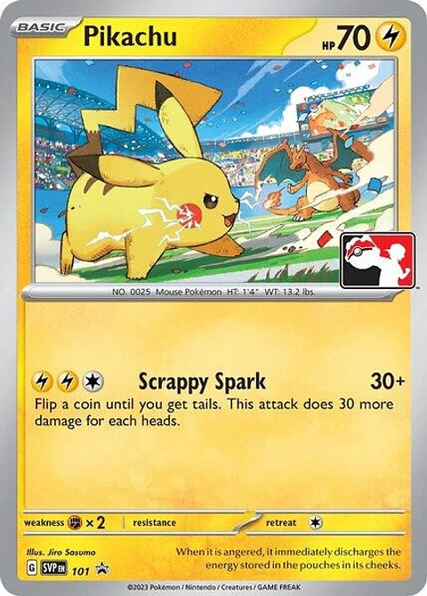 Pikachu - 101 - SV: Scarlet & Violet Promo Cards (SVP)