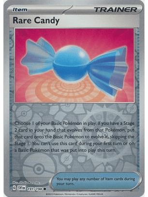 Rare Candy - 191/198 - Common - SVI
