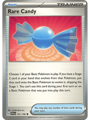 Rare Candy - 191/198 - Common - SVI