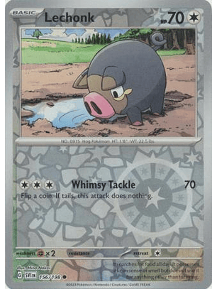 Lechonk - 156/198 - Common - SVI