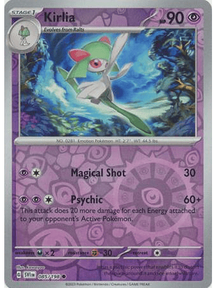 Kirlia - 085/198 - Common - SVI