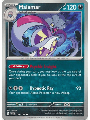 Malamar - 138/197 - Uncommon - OBF