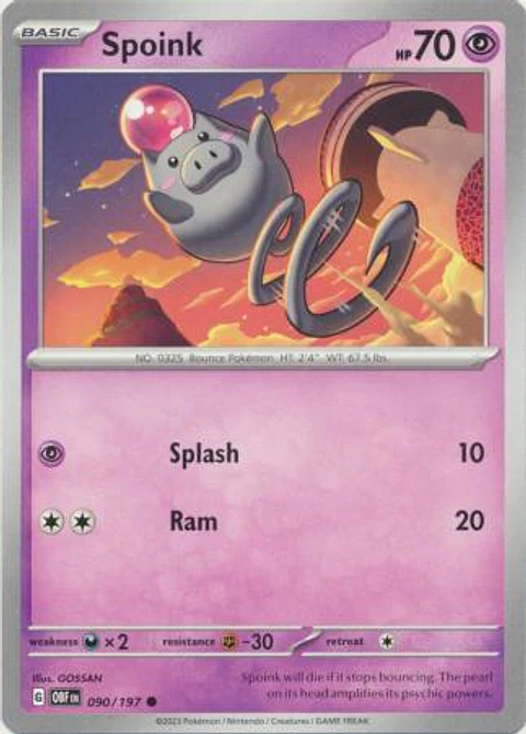 Spoink - 090/197 - Common - OBF