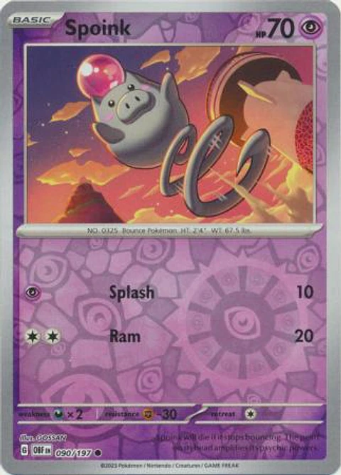 Spoink - 090/197 - Common - OBF