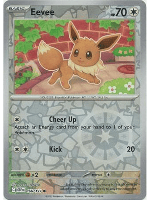 Eevee - 166/197 - Common - OBF