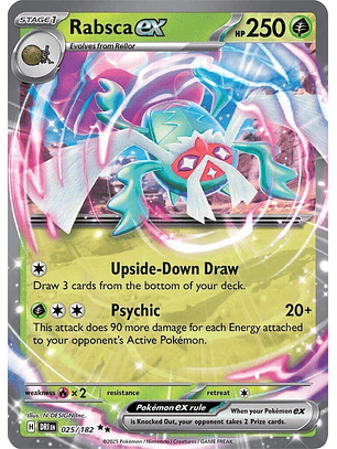 Rabsca ex - 025/182 - Double Rare - DRI