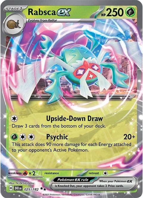 Rabsca ex - 025/182 - Double Rare - DRI