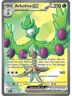 Arboliva ex - 207/182 - Ultra Rare - DRI