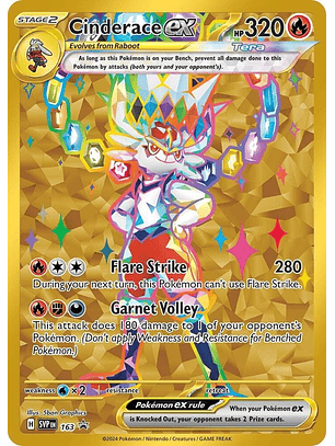 Cinderace ex - 163 - SVP