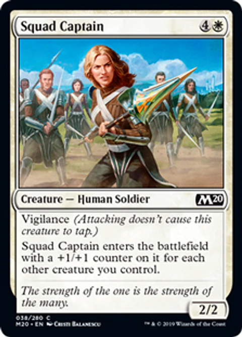 Squad Captain - M20 - C 