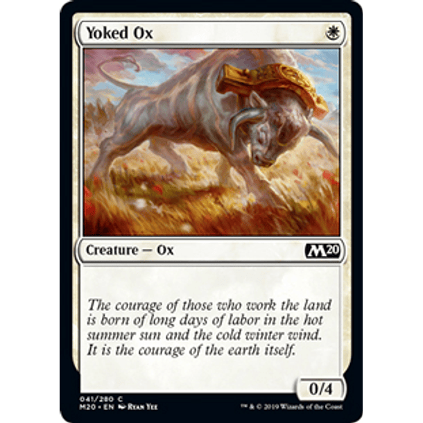 Yoked Ox - M20 - C 