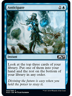 Anticipate - M20 - C 