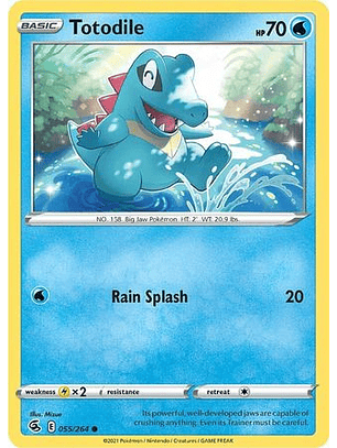 Totodile - 055/264 - Common - FST