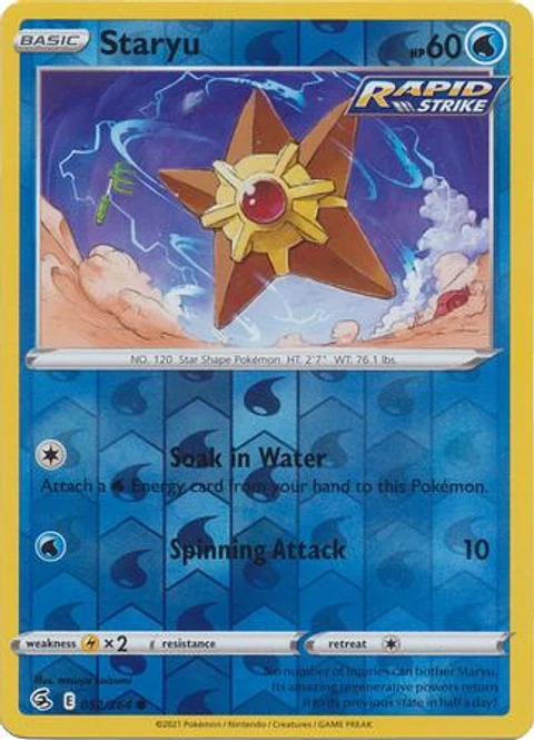 Staryu - 052/264 - Common - FST