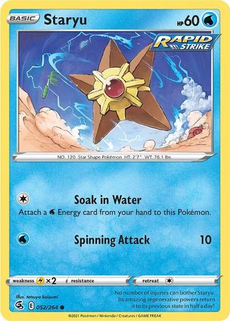 Staryu - 052/264 - Common - FST 2