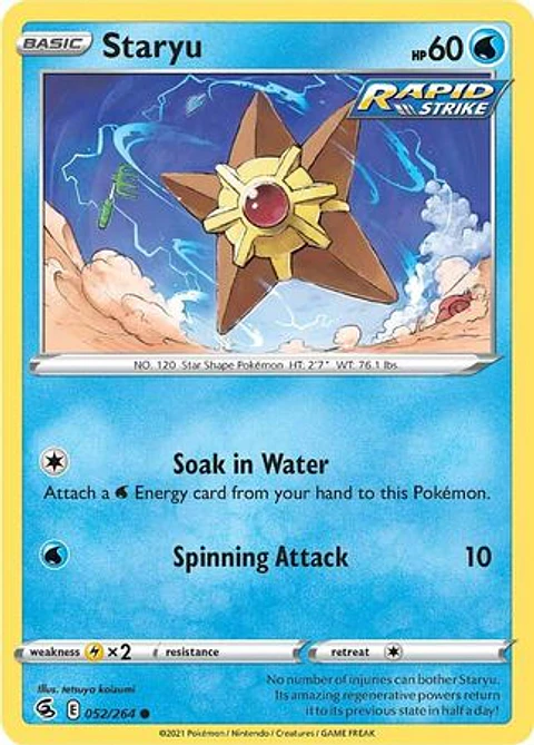 Staryu - 052/264 - Common - FST