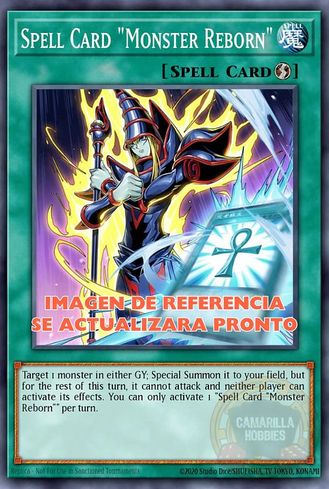 Spell Card "Monster Reborn" - MP25-EN006 - Starlight Rare