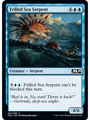 Frilled Sea Serpent- M20 - C 