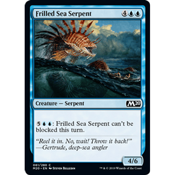 Frilled Sea Serpent- M20 - C 