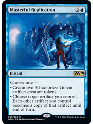 Masterful Replication - M20 - R
