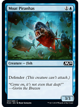 Moat Piranhas- M20 - C 