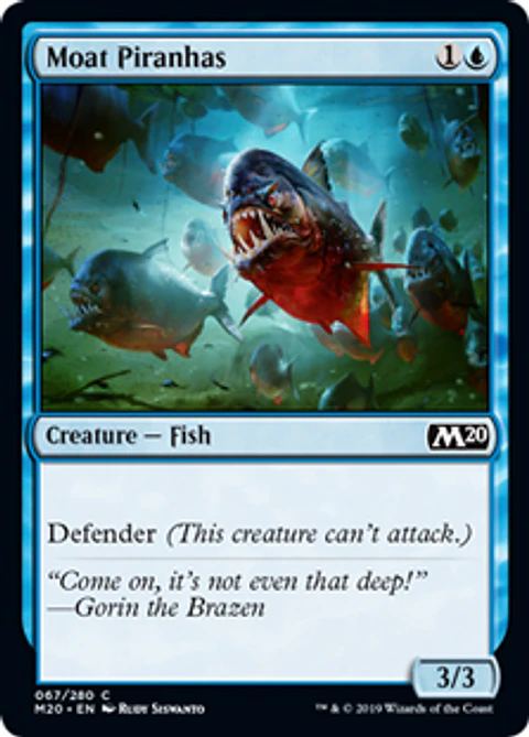Moat Piranhas- M20 - C 