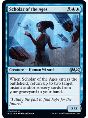 Scholar of the Ages- M20 - U