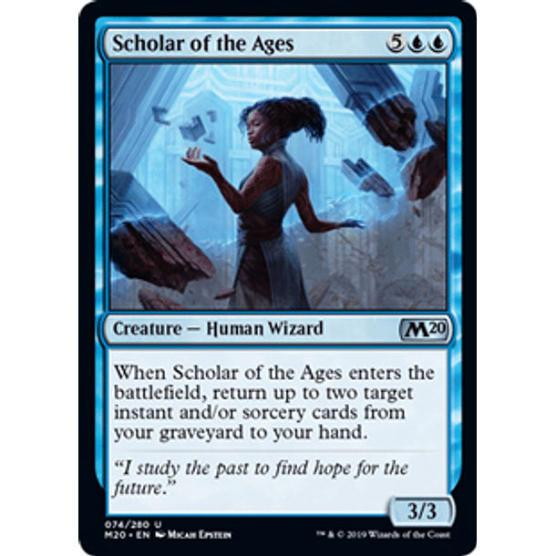 Scholar of the Ages- M20 - U