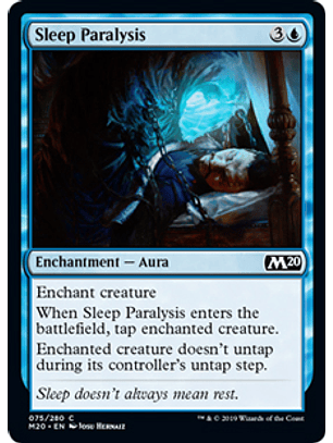 Sleep Paralysis - M20 - C