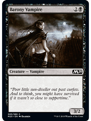 Barony Vampire - M20 - C 