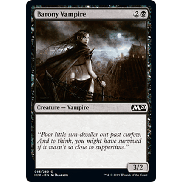 Barony Vampire - M20 - C 