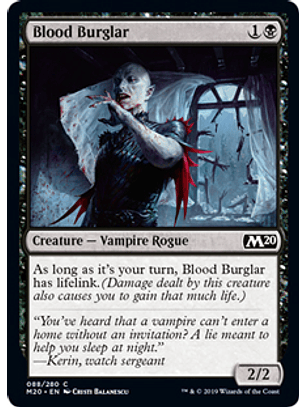 Blood Burglar - M20 - C 