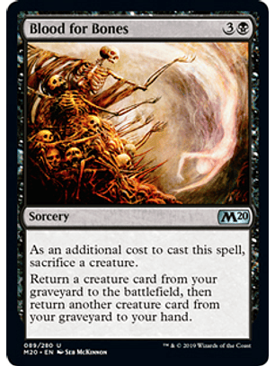 Blood for Bones - M20 - U